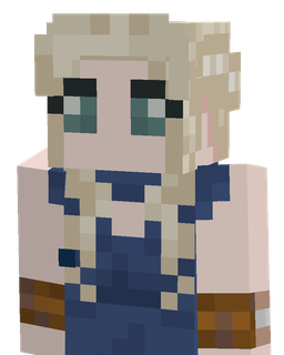 Blue skin: bust render