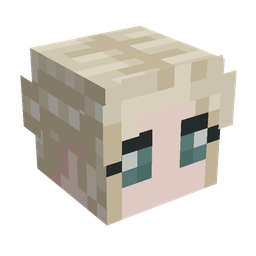 Blue skin: head render