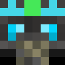 Black skin: face render