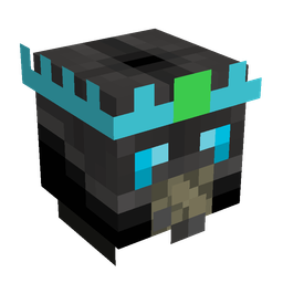 Black skin: head render