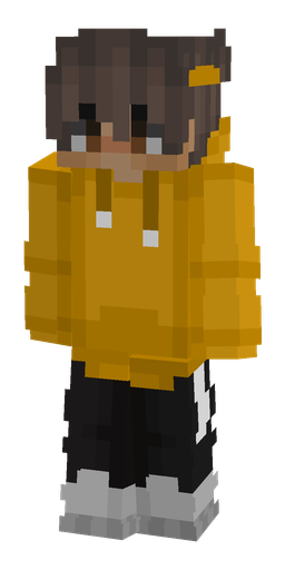 Black skin: body, front render