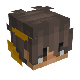 Black skin: head render