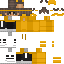 Black skin: raw texture render
