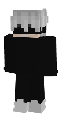 Black skin: body, front render