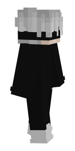 Black skin: body, right side render