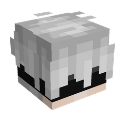 Black skin: head render