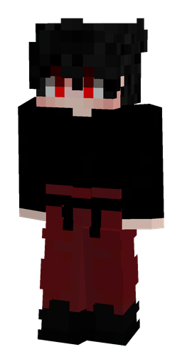 Black skin: body, front render