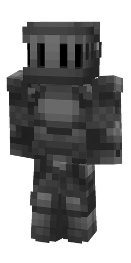 Black skin: body, front render