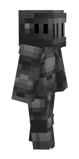 Black skin: body, right side render