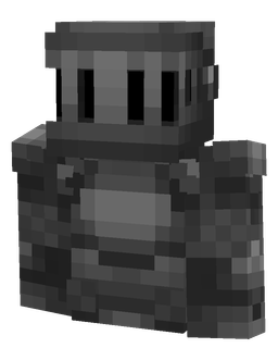 Black skin: bust render