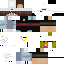 Black skin: raw texture render