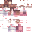 Pink skin: raw texture render