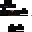 Black skin: raw texture render