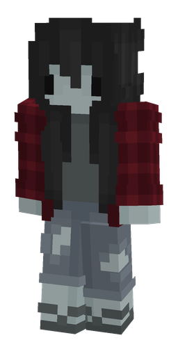 Black skin: body, front render