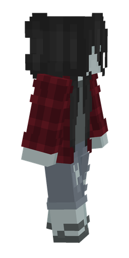 Black skin: body, right side render