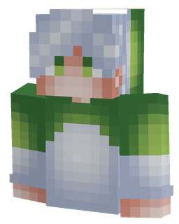Blue skin: bust render