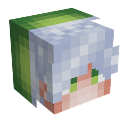 Blue skin: head render