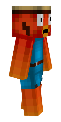 Black skin: body, right side render
