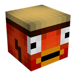 Black skin: head render