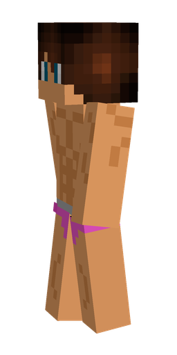 Orange skin: body, left side render