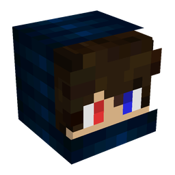 Black skin: head render