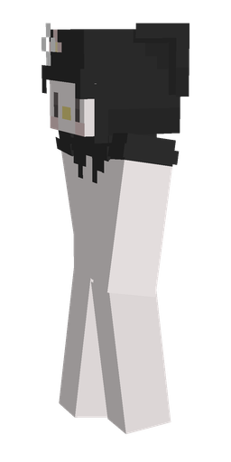 Black skin: body, left side render