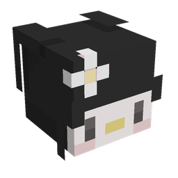 Black skin: head render