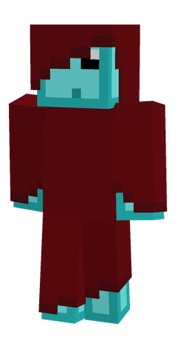 Blue skin: body, front render