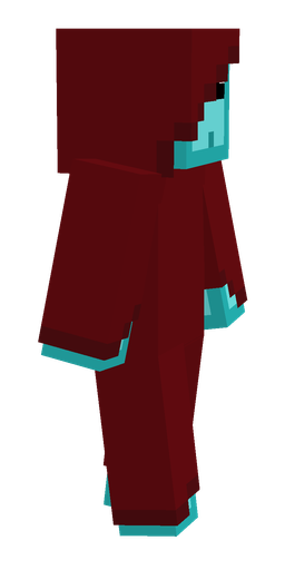 Blue skin: body, right side render