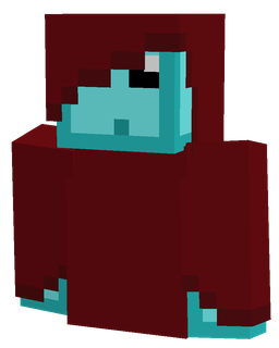 Blue skin: bust render