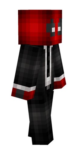 Black skin: body, right side render