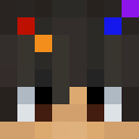 Black skin: face render