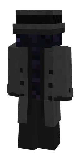 Black skin: body, front render