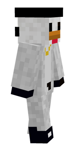 Black skin: body, right side render