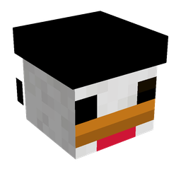 Black skin: head render