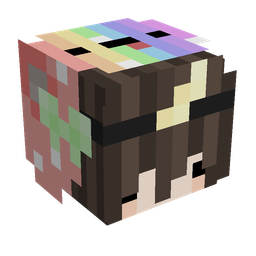 Brown skin: head render