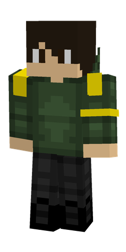 Black skin: body, front render