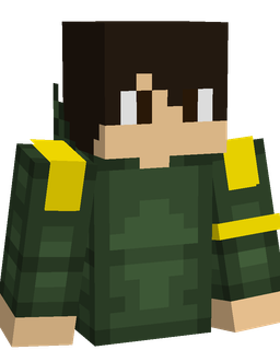 Black skin: bust render