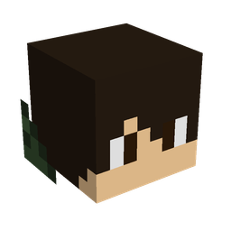 Black skin: head render