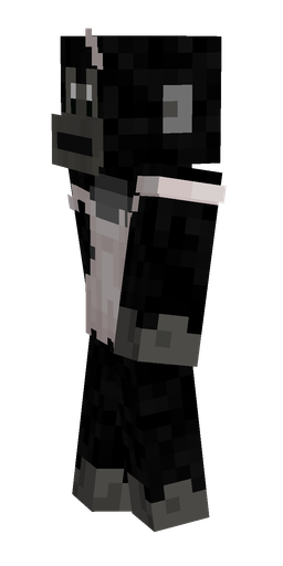 Black skin: body, left side render