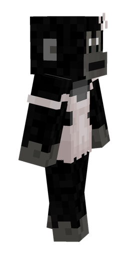 Black skin: body, right side render