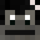 Black skin: face render