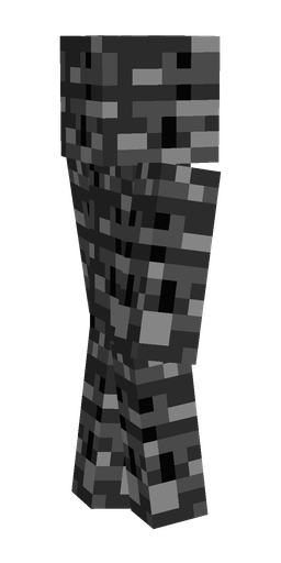 Black skin: body, left side render