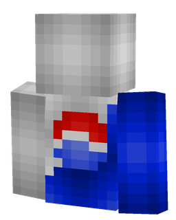 Blue skin: bust render