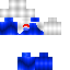 Blue skin: raw texture render