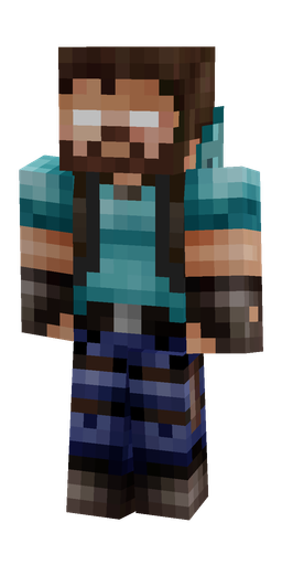 Black skin: body, front render