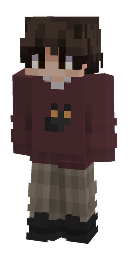 Black skin: body, front render