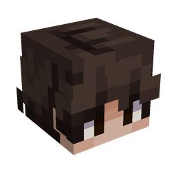 Black skin: head render
