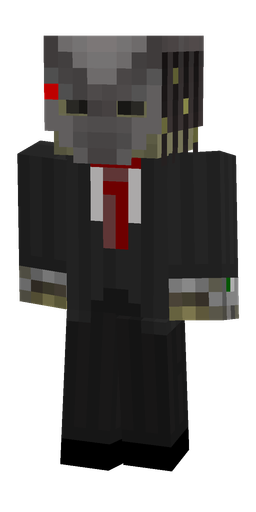 Black skin: body, front render