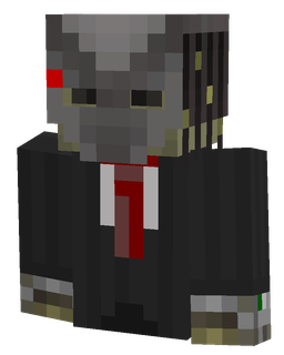 Black skin: bust render